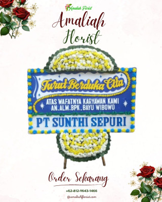 Papan Bunga Duka di Lebakwangi