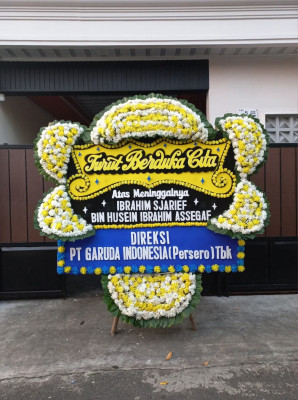 Papan Bunga Duka di Lebakwangi