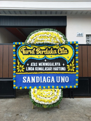 Papan Bunga Duka di Lebakwangi